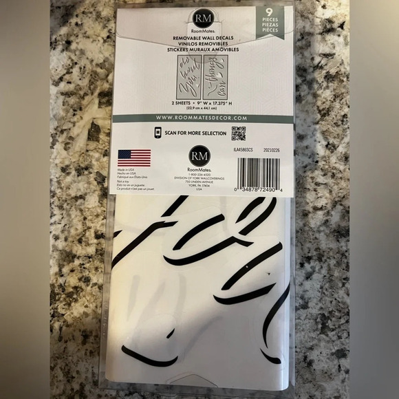 NIB “You Can Do Hard Things” Motivational Quote Peel and Stick Wall Decal - Picture 2 of 3